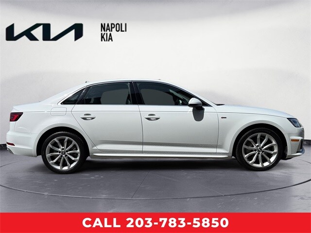 Used 2019 Audi A4 Premium Plus with VIN WAUENAF42KA056782 for sale in Milford, CT