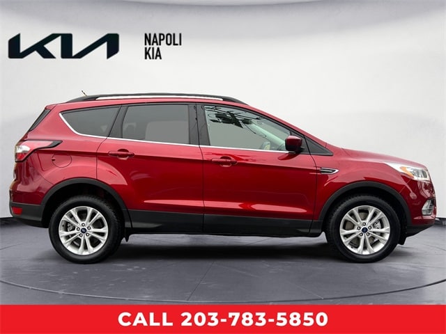 Used 2018 Ford Escape SEL with VIN 1FMCU9HD7JUA60618 for sale in Milford, CT