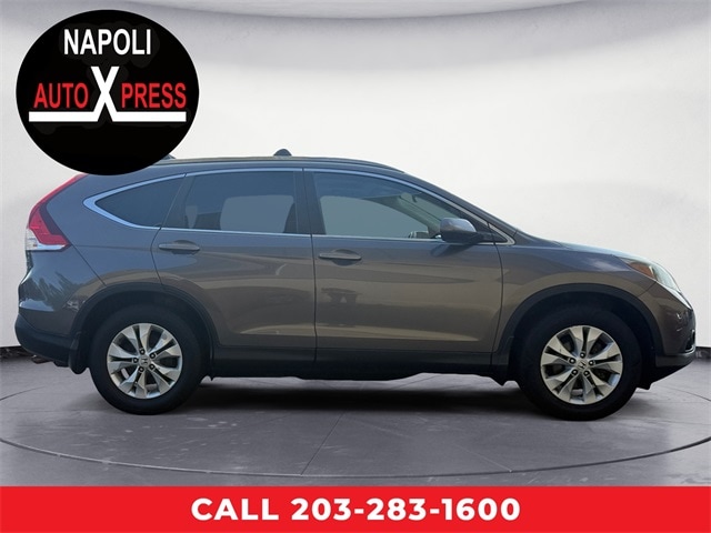 Used 2014 Honda CR-V EX with VIN 2HKRM4H59EH641628 for sale in Milford, CT