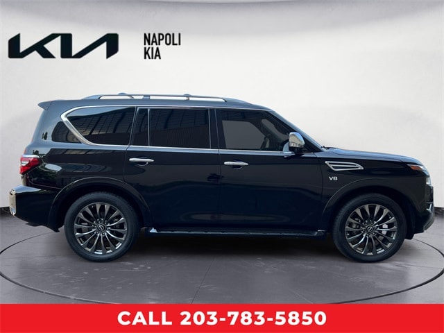 Used 2021 Nissan Armada Platinum with VIN JN8AY2DB2M9795501 for sale in Milford, CT