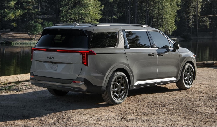 Grey Kia SUV