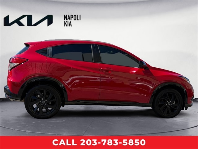 Used 2022 Honda HR-V Sport with VIN 3CZRU6H19NM773530 for sale in Milford, CT