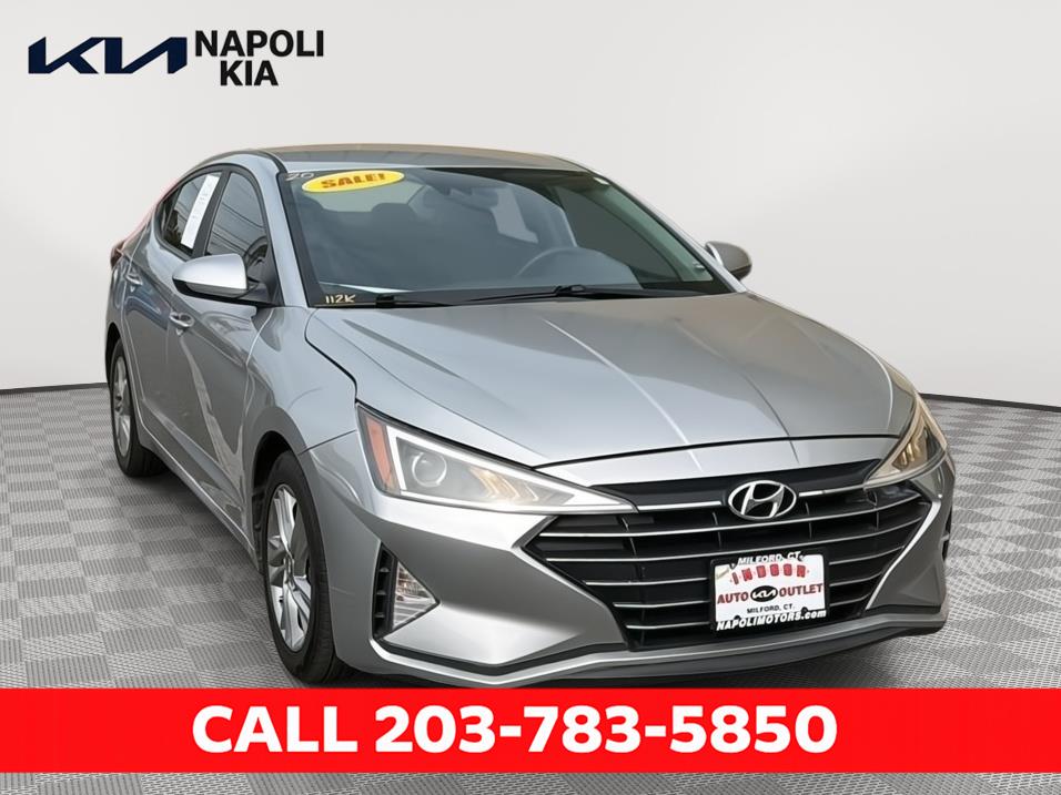 Used 2020 Hyundai Elantra SEL with VIN 5NPD84LF9LH550760 for sale in Milford, CT