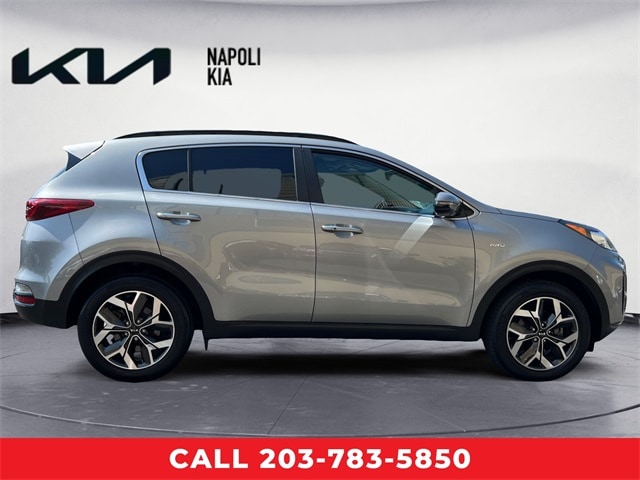 Used 2022 Kia Sportage EX with VIN KNDPNCAC7N7980853 for sale in Milford, CT