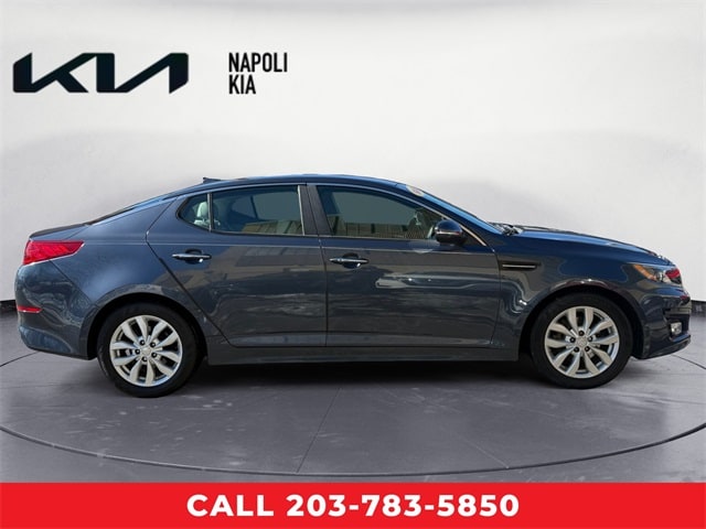 Used 2015 Kia Optima EX with VIN 5XXGN4A73FG395964 for sale in Milford, CT