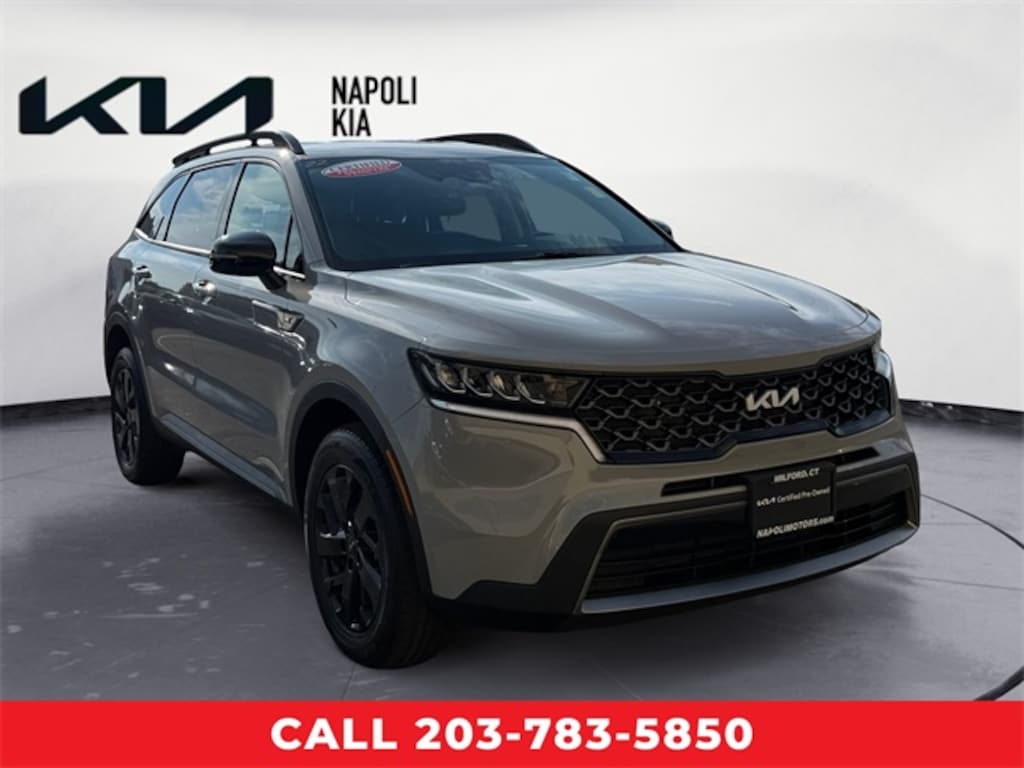 Certified 2022 Kia Sorento X-Line S SUV