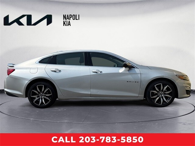 Used 2021 Chevrolet Malibu RS with VIN 1G1ZG5ST3MF064391 for sale in Milford, CT