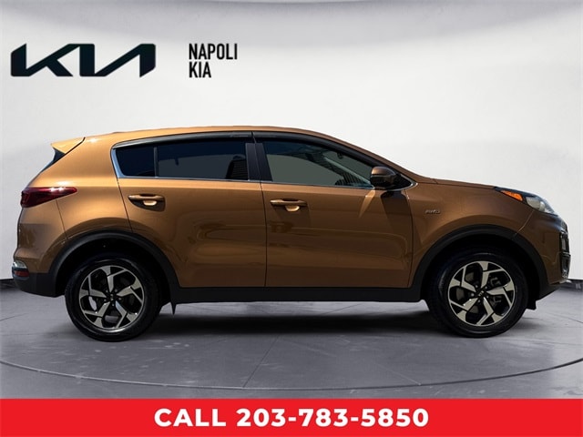 Used 2021 Kia Sportage LX with VIN KNDPMCACXM7873328 for sale in Milford, CT