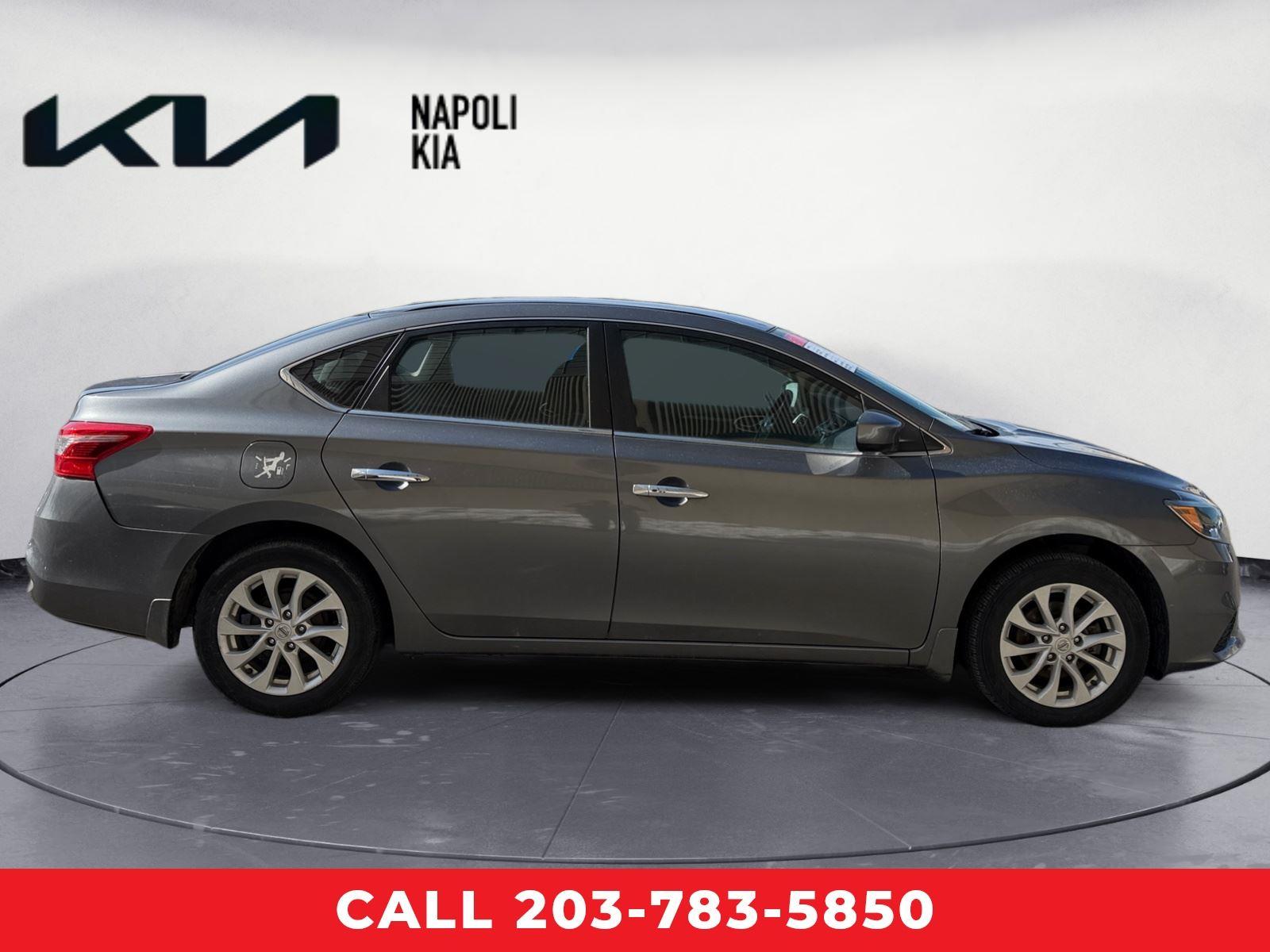 Used 2019 Nissan Sentra SV with VIN 3N1AB7APXKL609446 for sale in Milford, CT