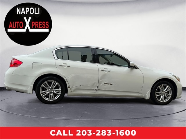 Used 2013 INFINITI G Sedan 37x with VIN JN1CV6AR9DM354650 for sale in Milford, CT