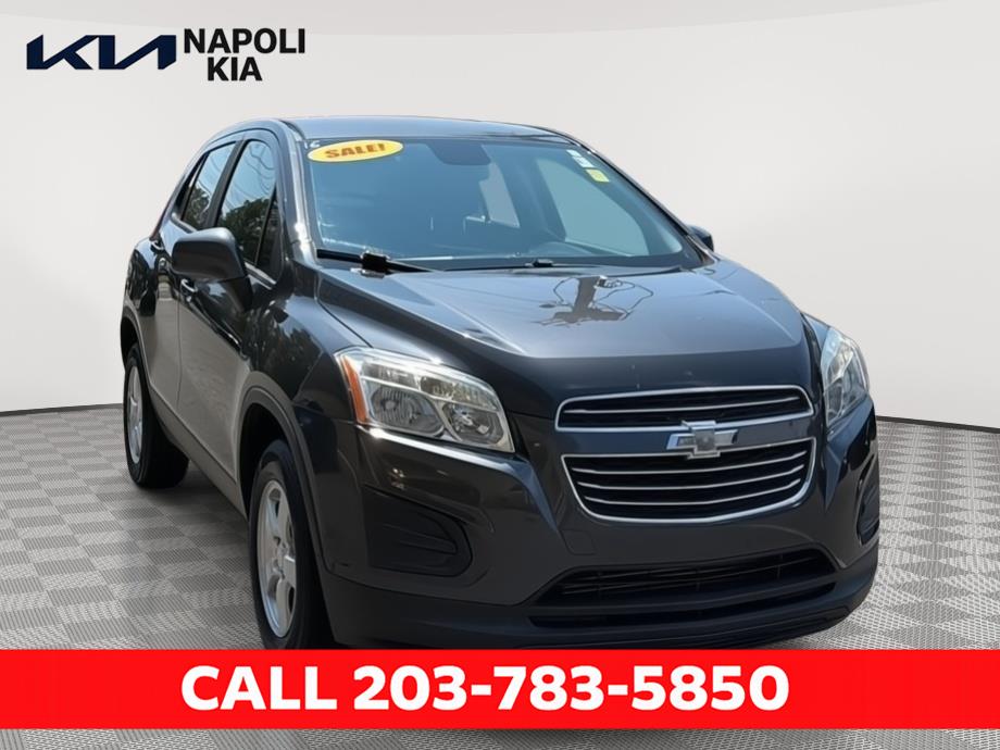 Used 2016 Chevrolet Trax LS with VIN 3GNCJNSB2GL154414 for sale in Milford, CT