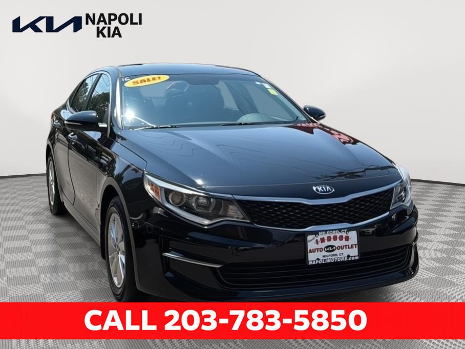 Used 2016 Kia Optima LX with VIN 5XXGT4L32GG116067 for sale in Milford, CT