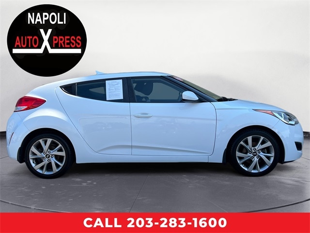 Used 2016 Hyundai Veloster Base with VIN KMHTC6ADXGU303388 for sale in Milford, CT