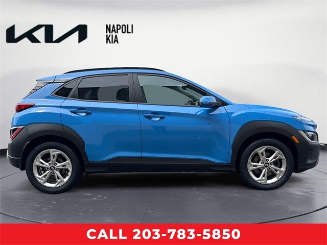 Used 2022 Hyundai Kona SEL with VIN KM8K6CAB4NU879376 for sale in Milford, CT