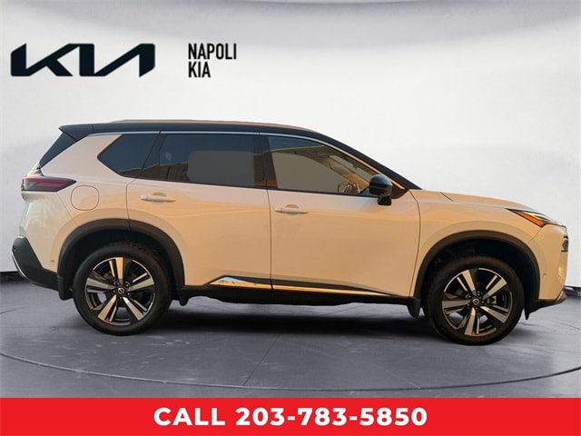 Used 2021 Nissan Rogue Platinum with VIN JN8AT3DD9MW321522 for sale in Milford, CT