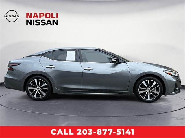 Certified 2021 Nissan Maxima SV with VIN 1N4AA6CV5MC513301 for sale in Milford, CT