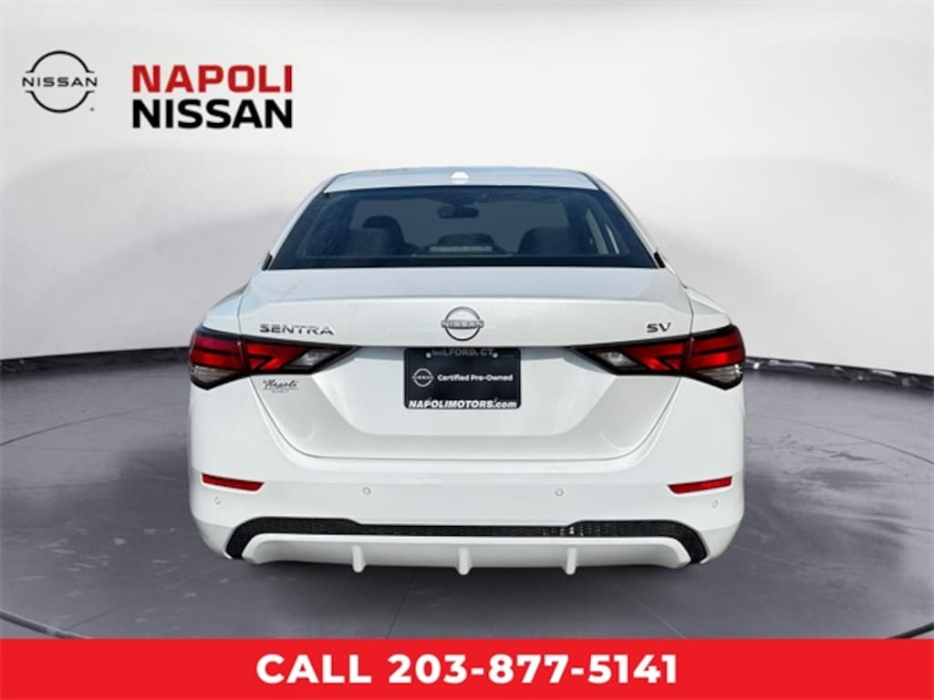 Certified 2024 Nissan Sentra SV Sedan