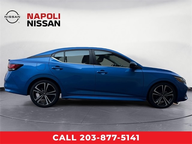 Used 2022 Nissan Sentra SR with VIN 3N1AB8DV6NY257621 for sale in Milford, CT