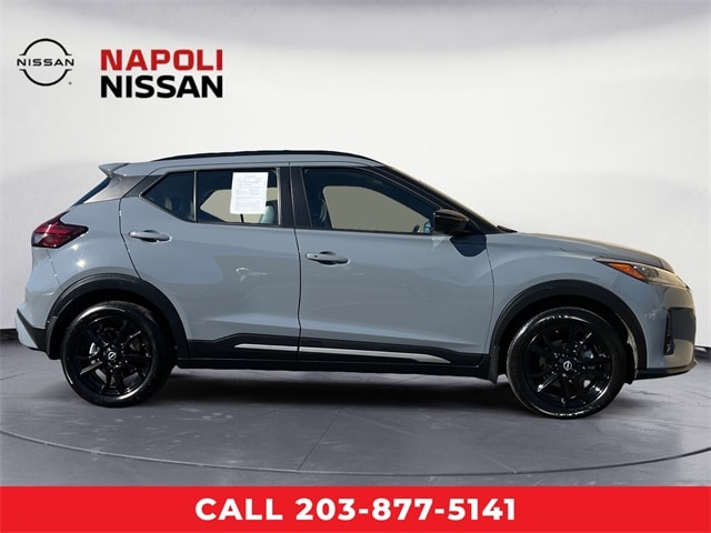 Certified 2023 Nissan Kicks SR with VIN 3N1CP5DV3PL504991 for sale in Milford, CT