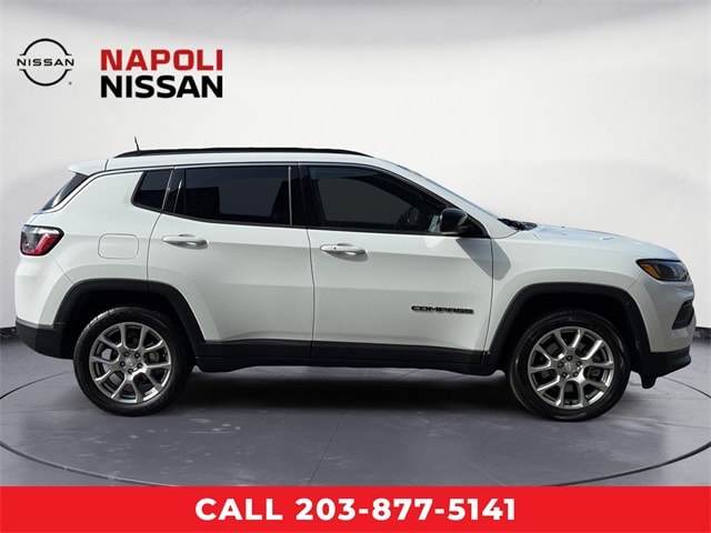 Used 2024 Jeep Compass Latitude Lux with VIN 3C4NJDFN9RT131523 for sale in Milford, CT