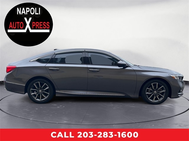 Used 2018 Honda Accord Touring with VIN 1HGCV2F95JA003523 for sale in Milford, CT