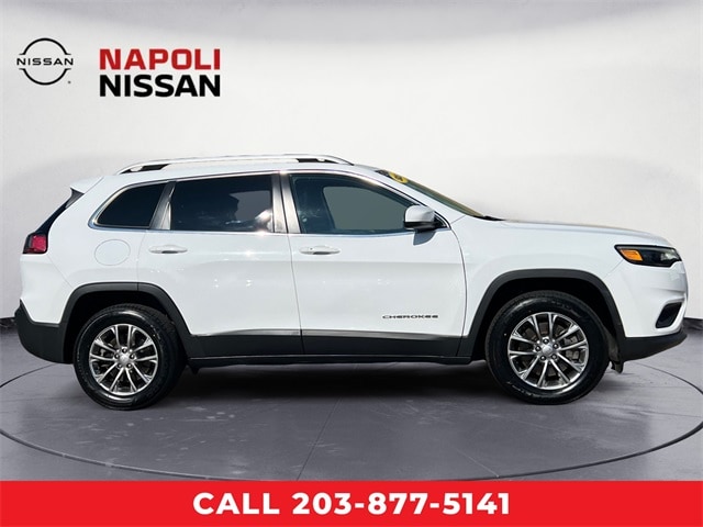 Used 2020 Jeep Cherokee Latitude Plus with VIN 1C4PJMLB9LD593841 for sale in Milford, CT