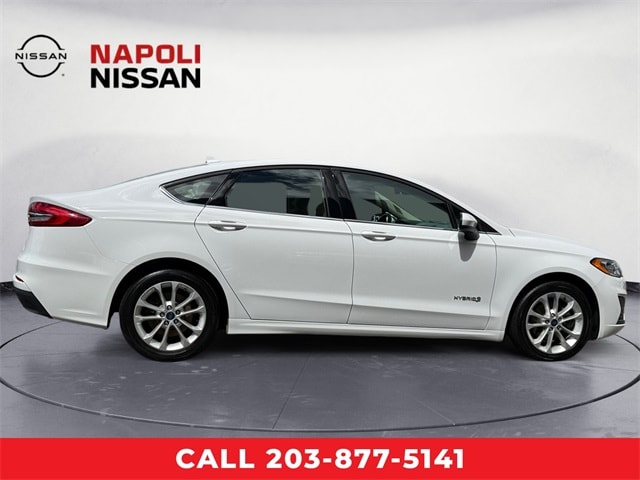 Used 2019 Ford Fusion Hybrid SE with VIN 3FA6P0LU6KR137439 for sale in Milford, CT