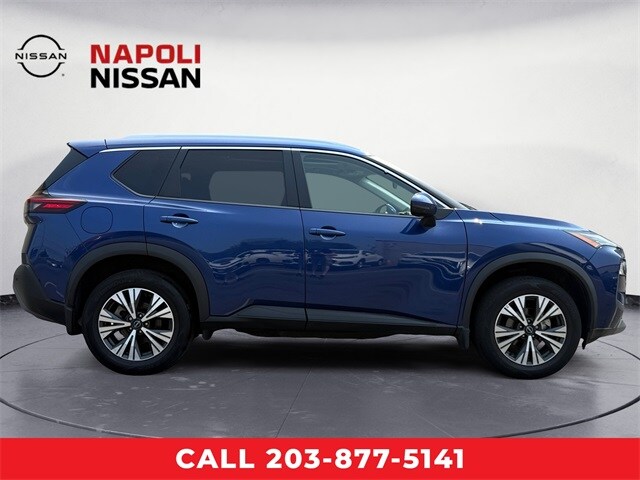 Certified 2022 Nissan Rogue SV with VIN 5N1BT3BB7NC717075 for sale in Milford, CT