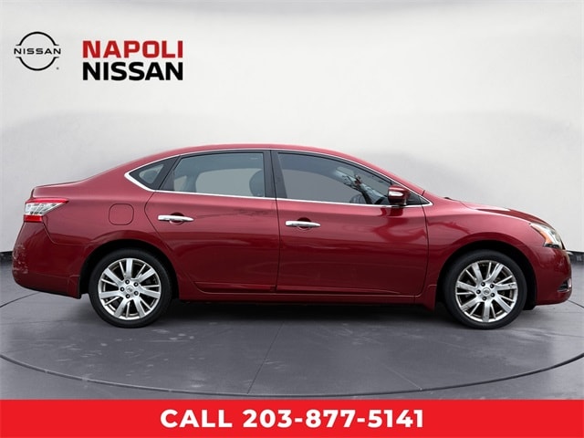 Used 2015 Nissan Sentra SL with VIN 3N1AB7AP3FY236792 for sale in Milford, CT
