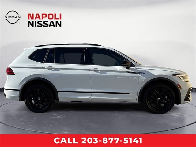Used 2022 Volkswagen Tiguan SE R-LINE BLACK with VIN 3VV8B7AX0NM006663 for sale in Milford, CT