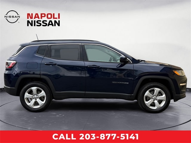 Used 2021 Jeep Compass Latitude with VIN 3C4NJDBB0MT557928 for sale in Milford, CT