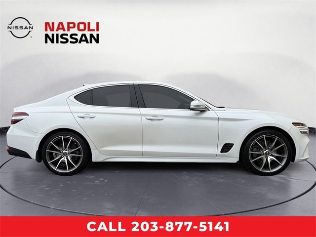Used 2022 GENESIS G70 Standard with VIN KMTG34TAXNU089000 for sale in Milford, CT