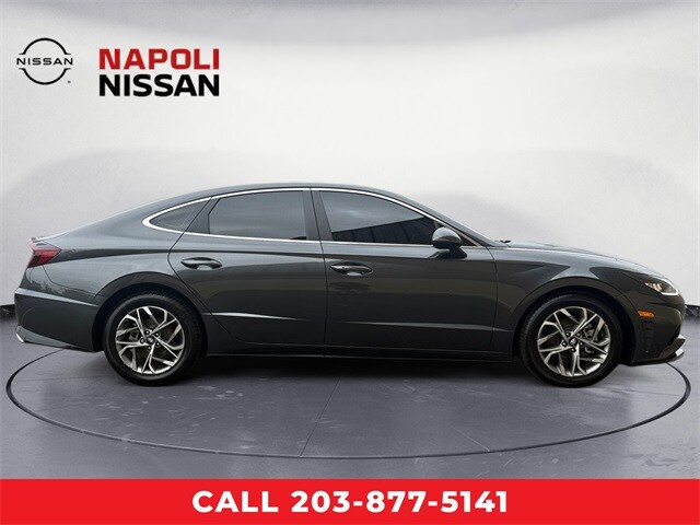 Used 2021 Hyundai Sonata SEL with VIN 5NPEL4JA6MH100219 for sale in Milford, CT