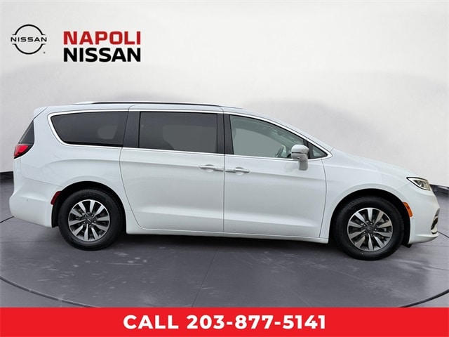 Used 2021 Chrysler Pacifica Hybrid Touring L with VIN 2C4RC1L70MR580648 for sale in Milford, CT