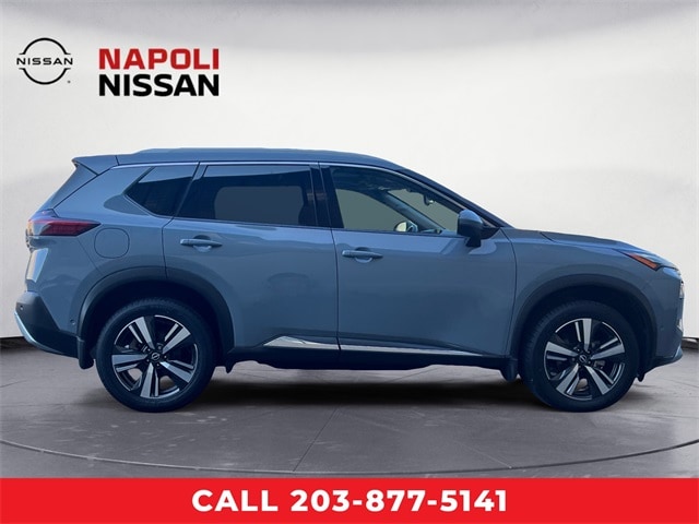 Certified 2022 Nissan Rogue Platinum with VIN JN8BT3DD2NW271214 for sale in Milford, CT