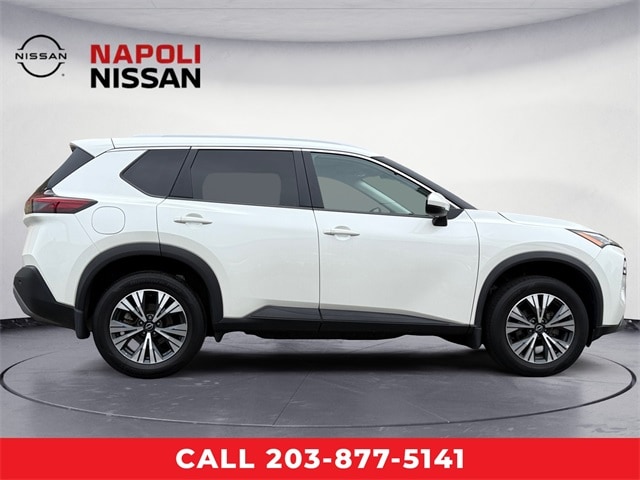 Certified 2022 Nissan Rogue SV with VIN 5N1BT3BB9NC721645 for sale in Milford, CT