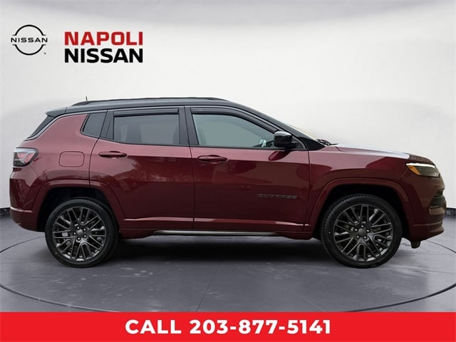Used 2022 Jeep Compass High Altitude with VIN 3C4NJDCB9NT108943 for sale in Milford, CT