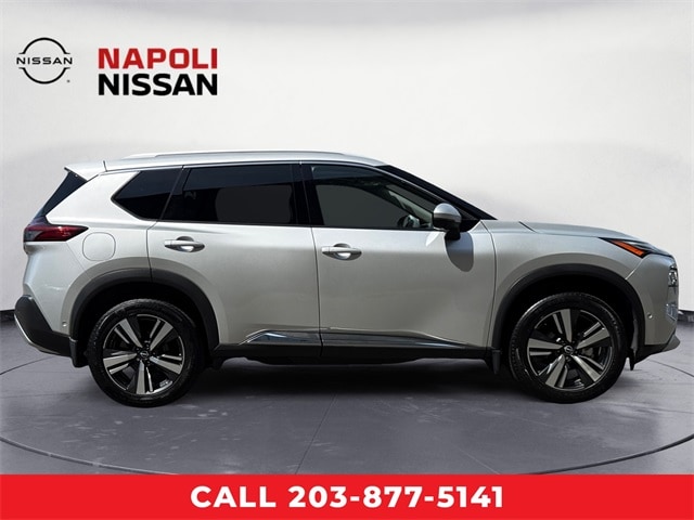 Certified 2022 Nissan Rogue Platinum with VIN JN8BT3DDXNW274278 for sale in Milford, CT
