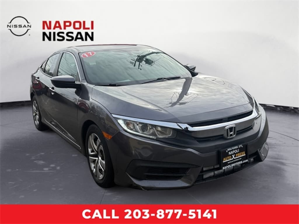 Used 2017 Honda Civic LX Sedan