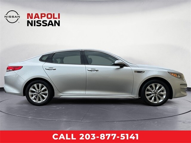 Used 2018 Kia Optima EX with VIN 5XXGU4L36JG206570 for sale in Milford, CT