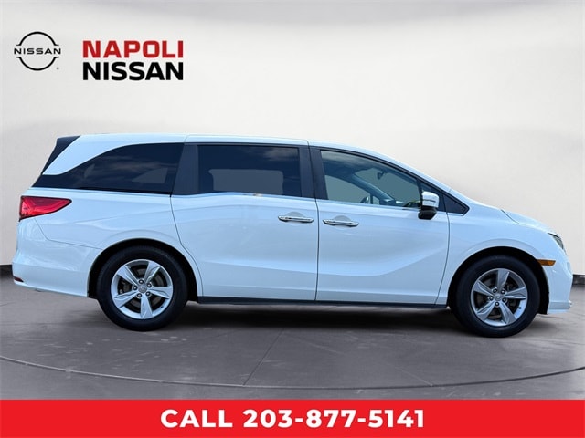 Used 2018 Honda Odyssey EX-L with VIN 5FNRL6H79JB023220 for sale in Milford, CT