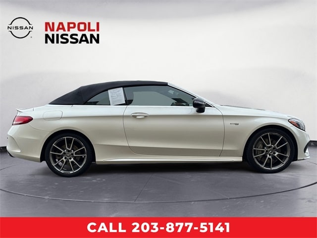 Used 2017 Mercedes-Benz C-Class Cabriolet AMG C43 with VIN WDDWK6EB1HF492327 for sale in Milford, CT