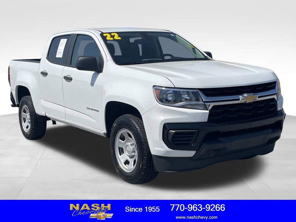 Used 2022 Chevrolet Colorado WT Truck Crew Cab