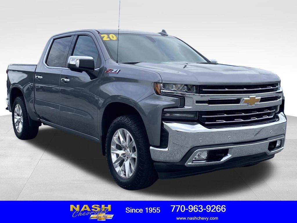Used 2020 Chevrolet Silverado 1500 LTZ Truck Crew Cab