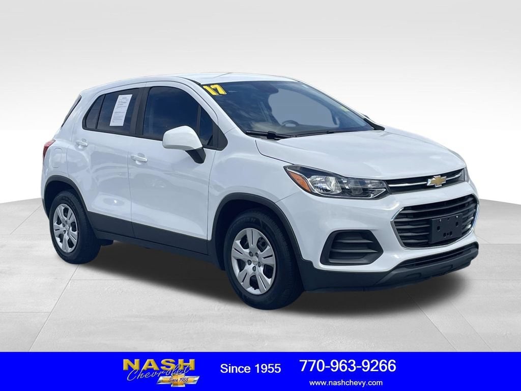Used 2017 Chevrolet Trax LS with VIN 3GNCJKSB8HL134443 for sale in Lawrenceville, GA
