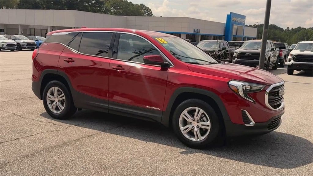 Used 2018 GMC Terrain SLE with VIN 3GKALMEV0JL396804 for sale in Lawrenceville, GA