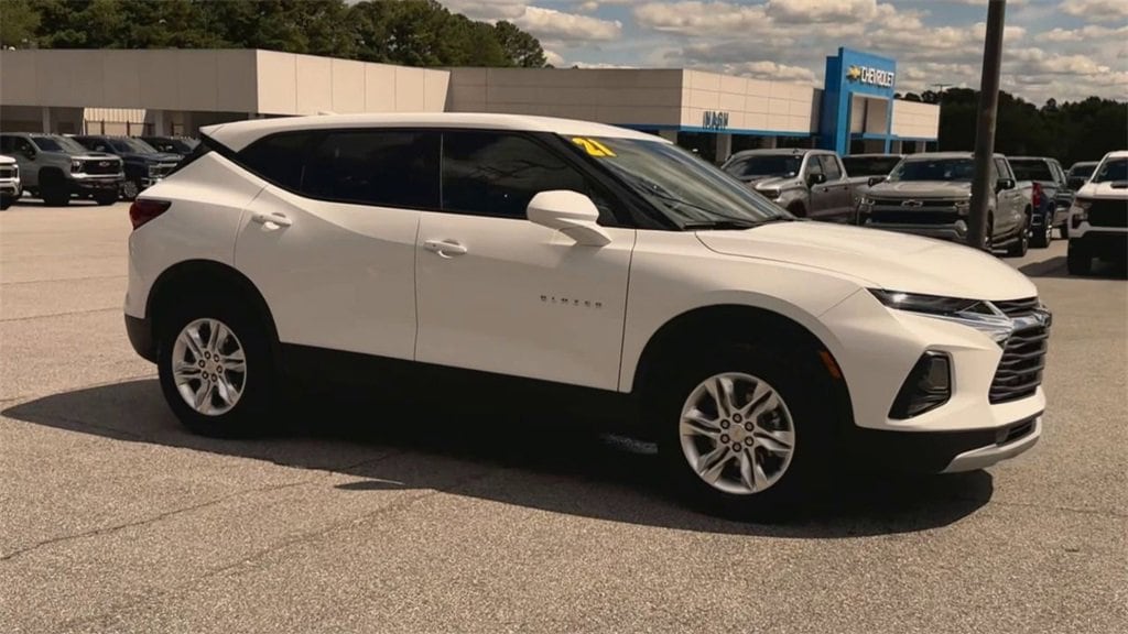 Certified 2021 Chevrolet Blazer 2LT with VIN 3GNKBCRS0MS569493 for sale in Lawrenceville, GA