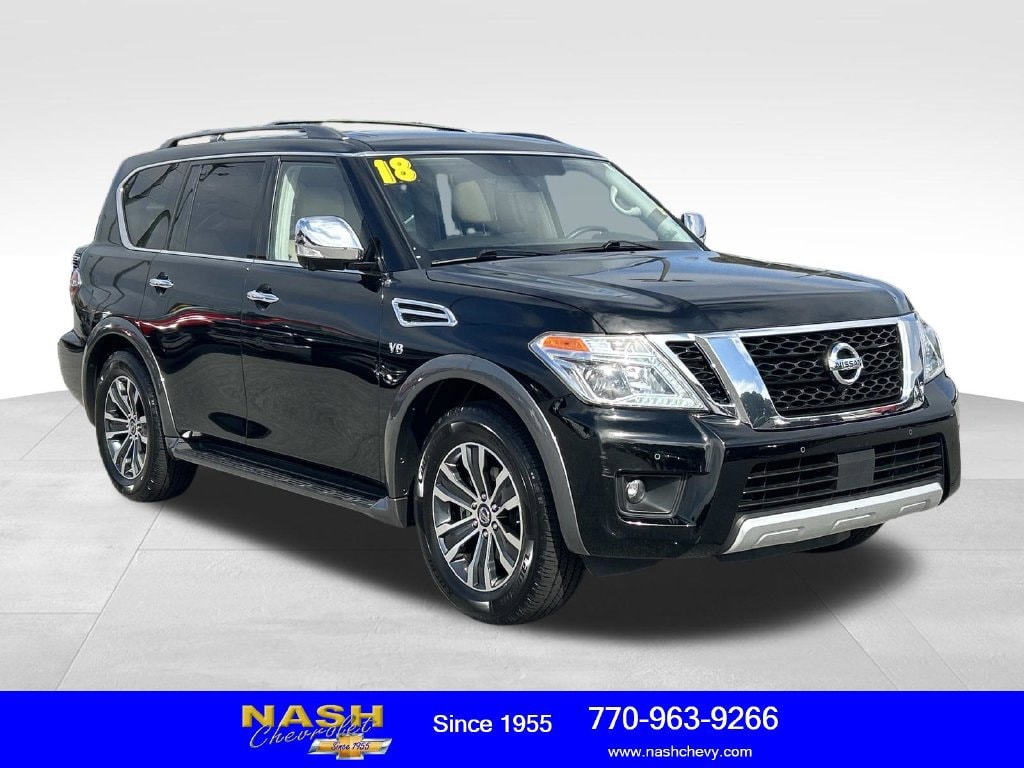 Used 2018 Nissan Armada SL with VIN JN8AY2ND0J9054100 for sale in Lawrenceville, GA