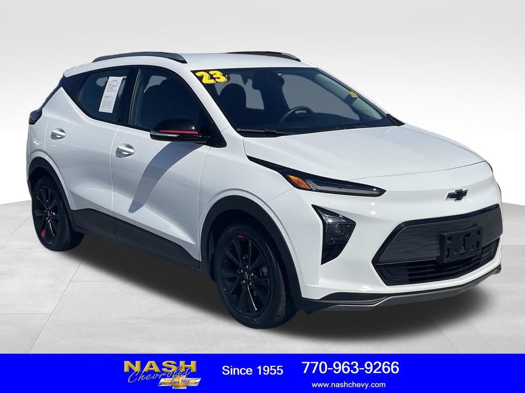 Used 2023 Chevrolet Bolt EUV LT with VIN 1G1FY6S02P4170648 for sale in Lawrenceville, GA