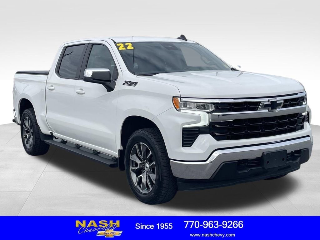 Used 2022 Chevrolet Silverado 1500 LT w/1LT Truck Crew Cab